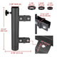 TheDisplayOutlet Metal Flag Canopy Mount Banner Display Sign Holder Image
