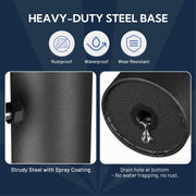 TheDisplayOutlet Metal Flag Canopy Mount Banner Display Sign Holder Image