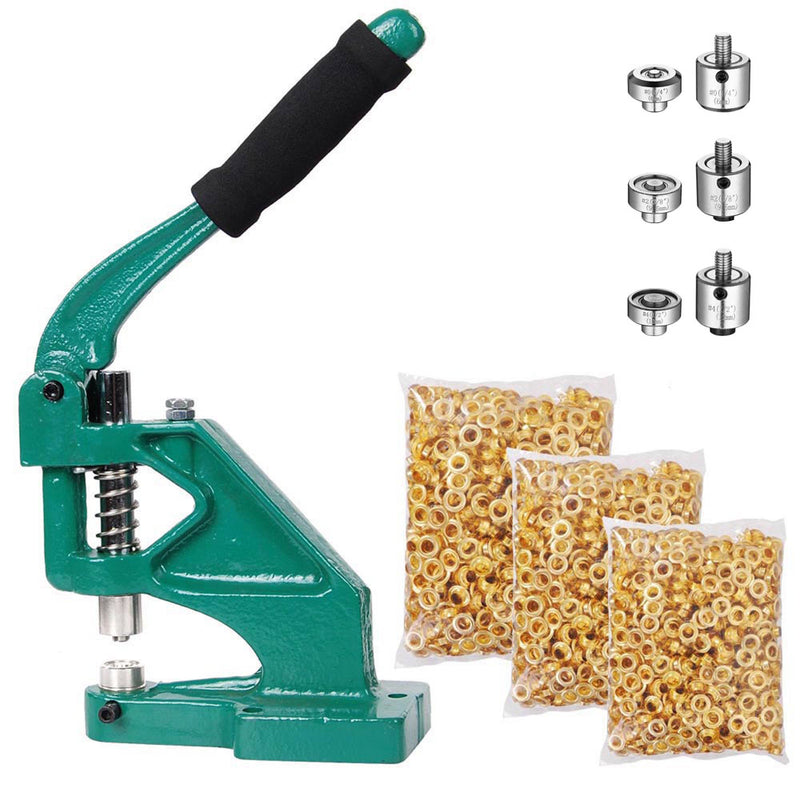 TheDisplayOutlet Grommet Machine Hand Press Tool #0 #2 #4 Image