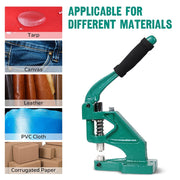 TheDisplayOutlet Grommet Machine Hand Press Tool #0 #2 #4 Image