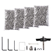 TheDisplayOutlet Pneumatic Grommet Machine w/ #2 4000 Nickel Grommets Image