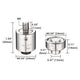 TheDisplayOutlet Eyelet Press Dies for Grommet Press Tool - #0, #2, #4 Options, #4 Image