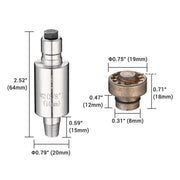 TheDisplayOutlet #2 Eyelet Press Dies for Semi-Auto Grommet Machines Image