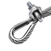 TheDisplayOutlet Stainless Steel Batting Cage Cable Thimble 50ct. Image