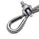 TheDisplayOutlet Stainless Steel Batting Cage Cable Thimble 50ct. Image