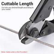TheDisplayOutlet Cable Rail T316 Stainless Steel Wire 7x7 1/8" Image