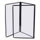 Black Clear Menu Covers 8.5x14