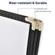 Clear Menu Covers 8.5x11 Black Menu Holder