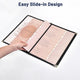 Black Clear Menu Covers 8.5x14