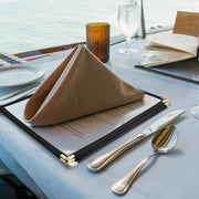 Black Clear Menu Covers 8.5x14