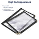 Black Clear Menu Covers 8.5x14
