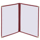 Clear Menu Covers 30ct/Pack 8.5x11 2-Page 4-View