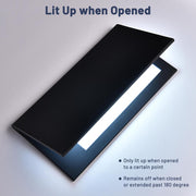 Illuminated Menu Cover 4ct/pk 5.5x11 2-View