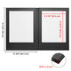 LED Menu Cover Illuminated Menus 8.5x11 with Adaptor