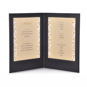 LED Menu Cover Illuminated Menus 8.5x11 with Adaptor