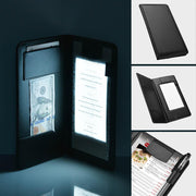 TheDisplayOutlet LED Bill Check Presenter 4ct/Pack 5x9 with Adapter Image