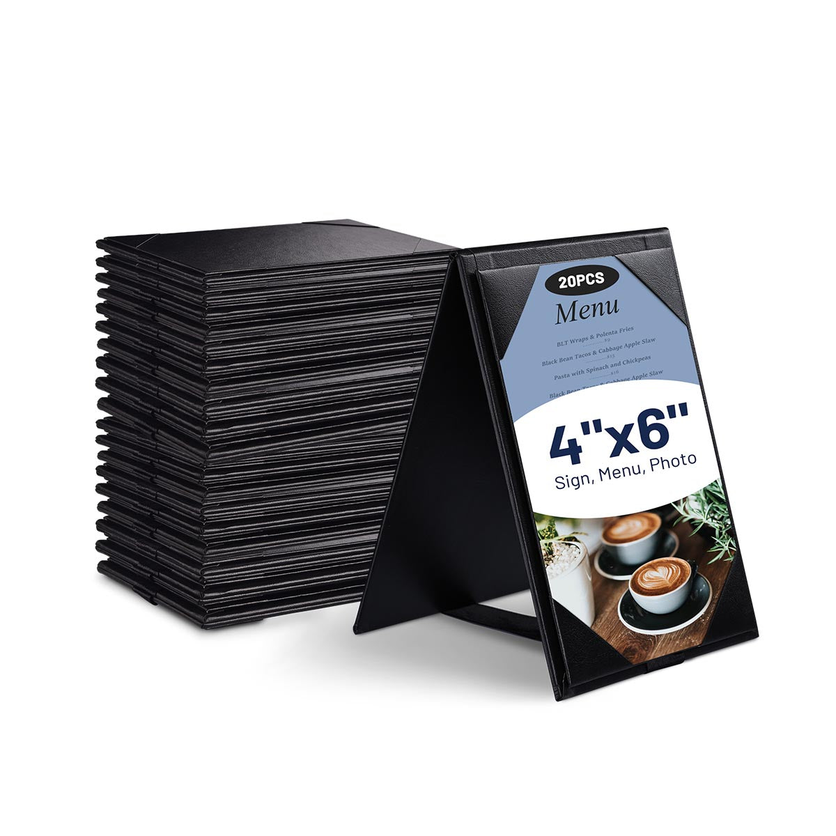 Table Tent A-Frame Double-sided Sign Corner Holder