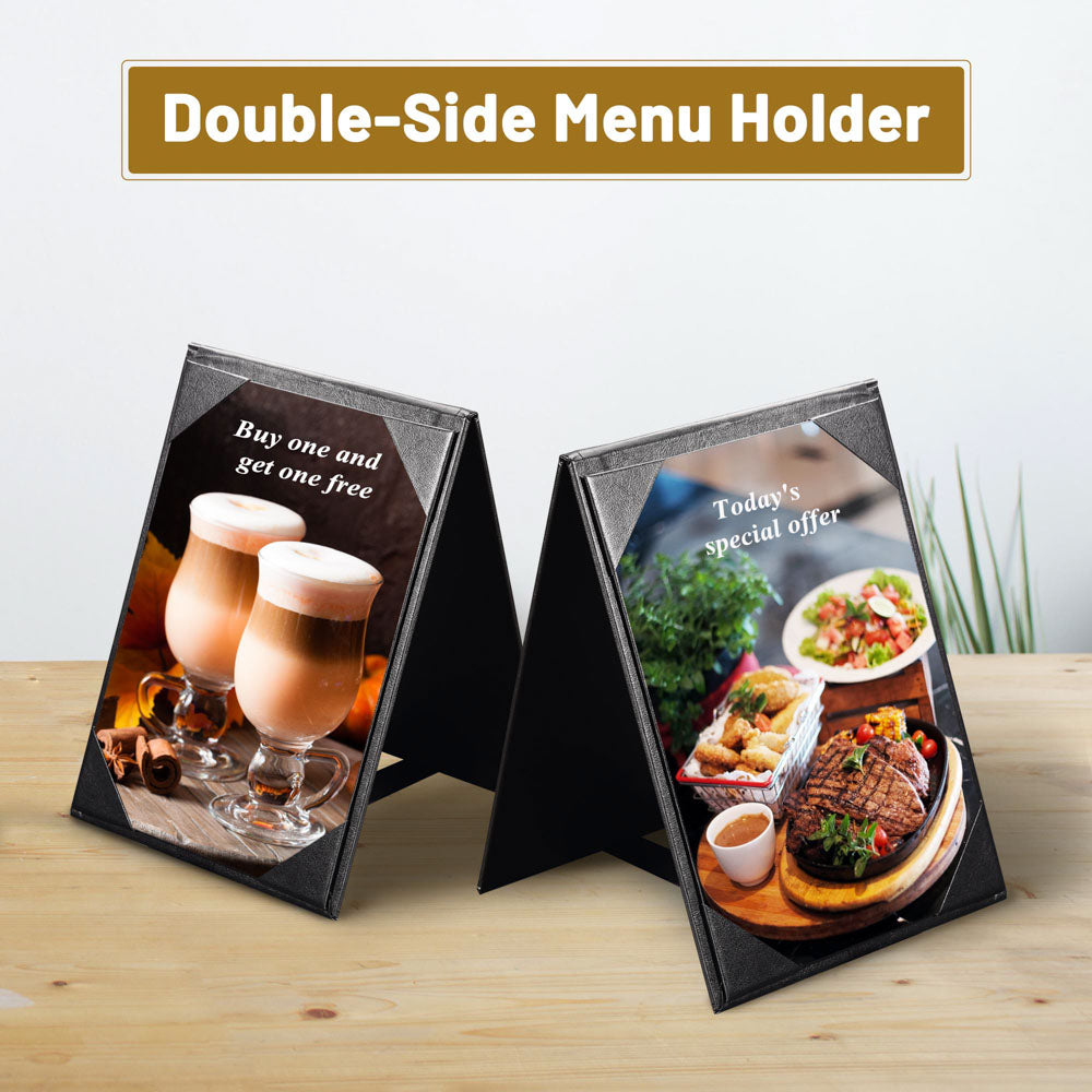 Table Tent A-Frame Double-sided Sign Corner Holder
