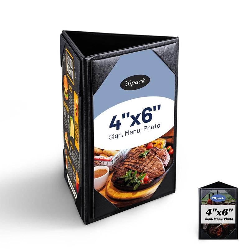 Table Tent 3-Panel Cards Holder