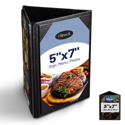 Table Tent 3-Panel Cards Holder