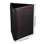 Table Tent 3-Panel Cards Holder