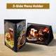 Table Tent 3-Panel Cards Holder