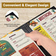 Menu Covers PU Leather 10ct/Pack 8.5x14 2-View