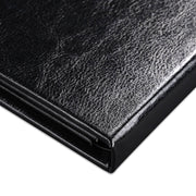 TheDisplayOutlet Custom Menu Covers PU Leather Beverage & Wine List Holder 4.25x11 Image