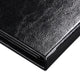 TheDisplayOutlet Custom Menu Covers PU Leather Beverage & Wine List Holder 4.25x11 Image