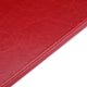 Menu Covers PU Leather 10ct/Pack 8.5x11 4-View Red