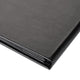 Menu Covers PU Leather 10ct/Pack 8.5x11 4-View Black