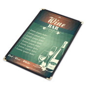 Clear Menu Covers 30ct/Pack 8.5x14 1-Page 2-View