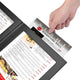 Custom LED Menu Cover 5.5x7 2-View (MOQ 10ct), Custom Logo & Color