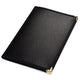 Menu Covers PU Leather 10ct/Pack 8.5x14 6-View Clear Sleeve