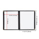 Menu Covers PU Leather 10ct/Pack 8.5x11 8-View Clear Sleeve