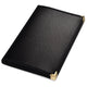 Menu Covers PU Leather 10ct/Pack 8.5x14 10-View Clear Sleeve