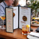 Clear Menu Covers 8.5x14 & Half Menu Holder 30ct/pk