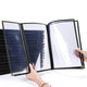 Clear Menu Covers 8.5x14 & Half Menu Holder 30ct/pk