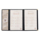 Clear Menu Covers 8.5x14 & Half Menu Holder 30ct/pk