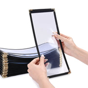 Clear Menu Covers 4.25x11 Menu Holder 30ct/pk