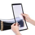 Clear Menu Covers 4.25x11 Menu Holder 30ct/pk