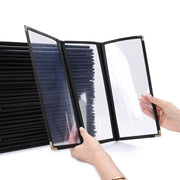 Clear Menu Covers 4.25x11 Menu Holder 30ct/pk