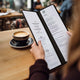 Clear Menu Covers 4.25x14 Menu Holder 30ct/pk
