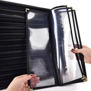 Clear Menu Covers 4.25x14 Drinks Wine Menu Holder 30ct/pk
