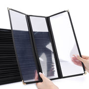 Clear Menu Covers 4.25x14 Menu Holder 30ct/pk