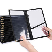 Guest Check Presenter with Credit Card/Receipt/Cash Pocket 30ct/pk