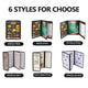 TheDisplayOutlet Clear Menu Covers 8.5x11 Black Menu Holder Image
