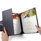 Menu Covers PU Leather 5ct/Pack 8.5x11