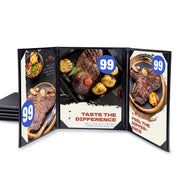 Menu Covers PU Leather 5ct/Pack 8.5x11