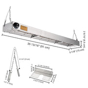 Food Warmer Restaurant Food Warmer 36" 110V 1000W